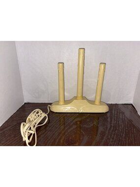 Vintage GE Cool Bright 3 Light Candolier  Christmas Yuletide Electric Candolier